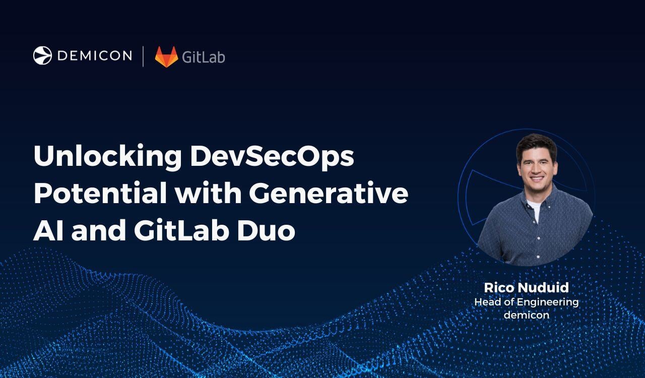 Promotional Image for: Unlocking DevSecOps Potential with Generative AI and GitLab Duo