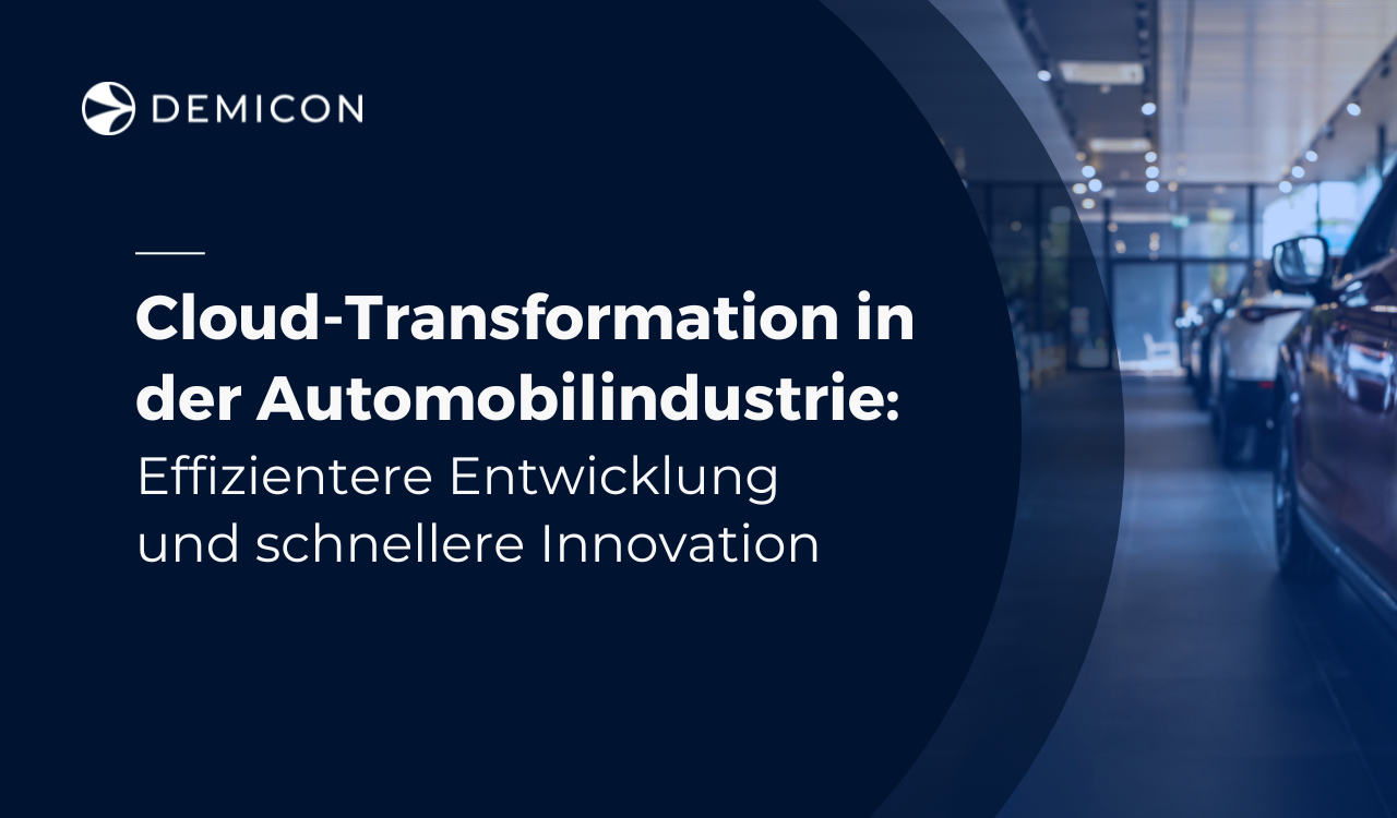 Cloud-Transformation in der Automobilindustrie Promo Image